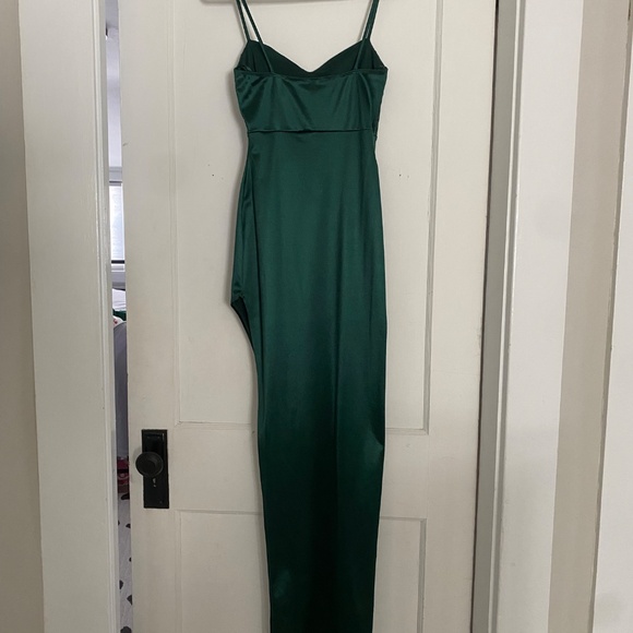 Lola High Slit Satin Dress by Windsor - Picture 5 of 5